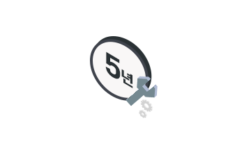 24시 콜대응 및 5년 간 장비 A/S